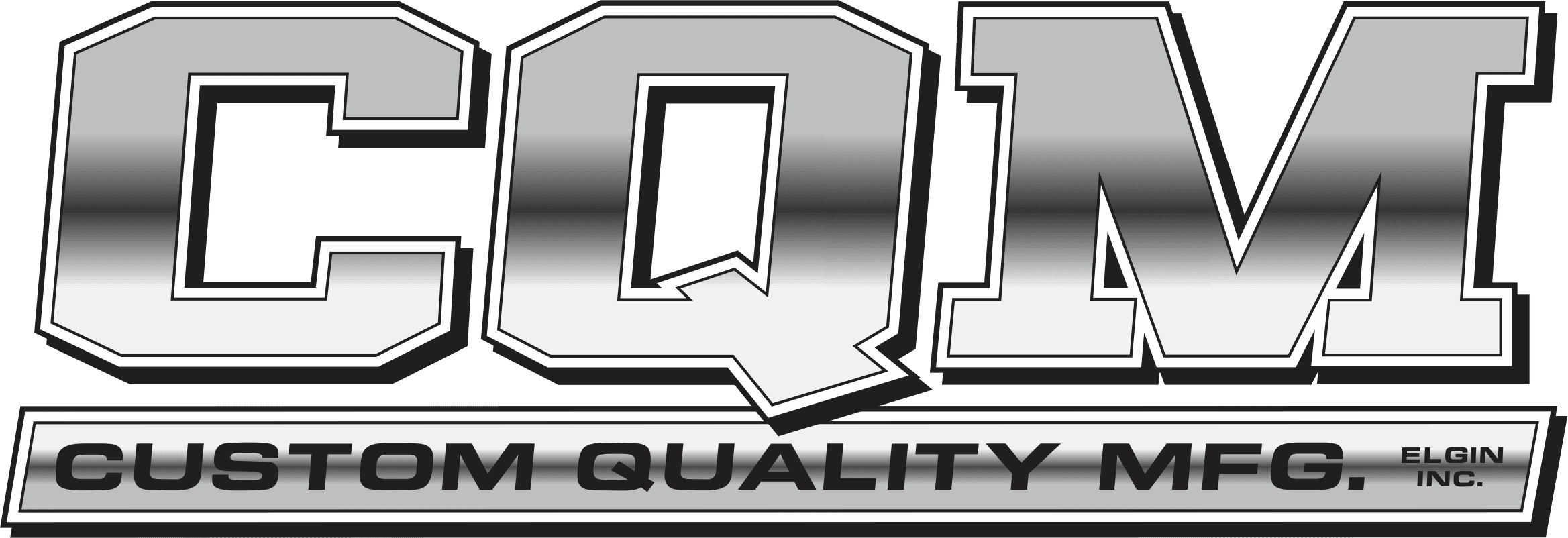 CQM_logo white-Letters Vector outlines, name is in Eurasia Font -